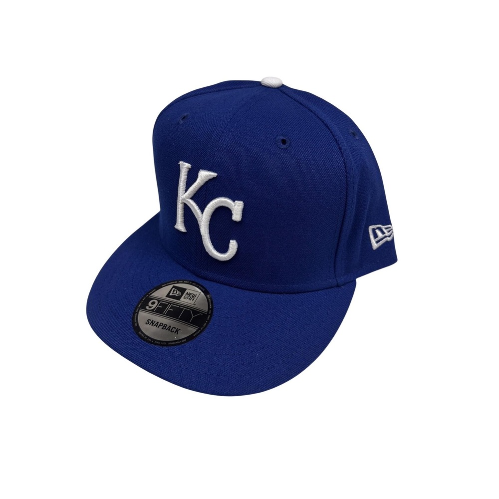 New Era 9FIFTY Kansas City Royals Snapback Hat Mens One Size Blue MLB Baseball